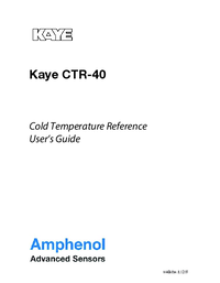 Thumbnail of document Manual - CTR-40 Portable Liquid Bath